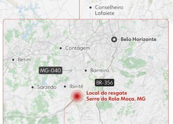 Ex-companheiro de mulher resgatada em penhasco admite à polícia ter sequestrado a vítima